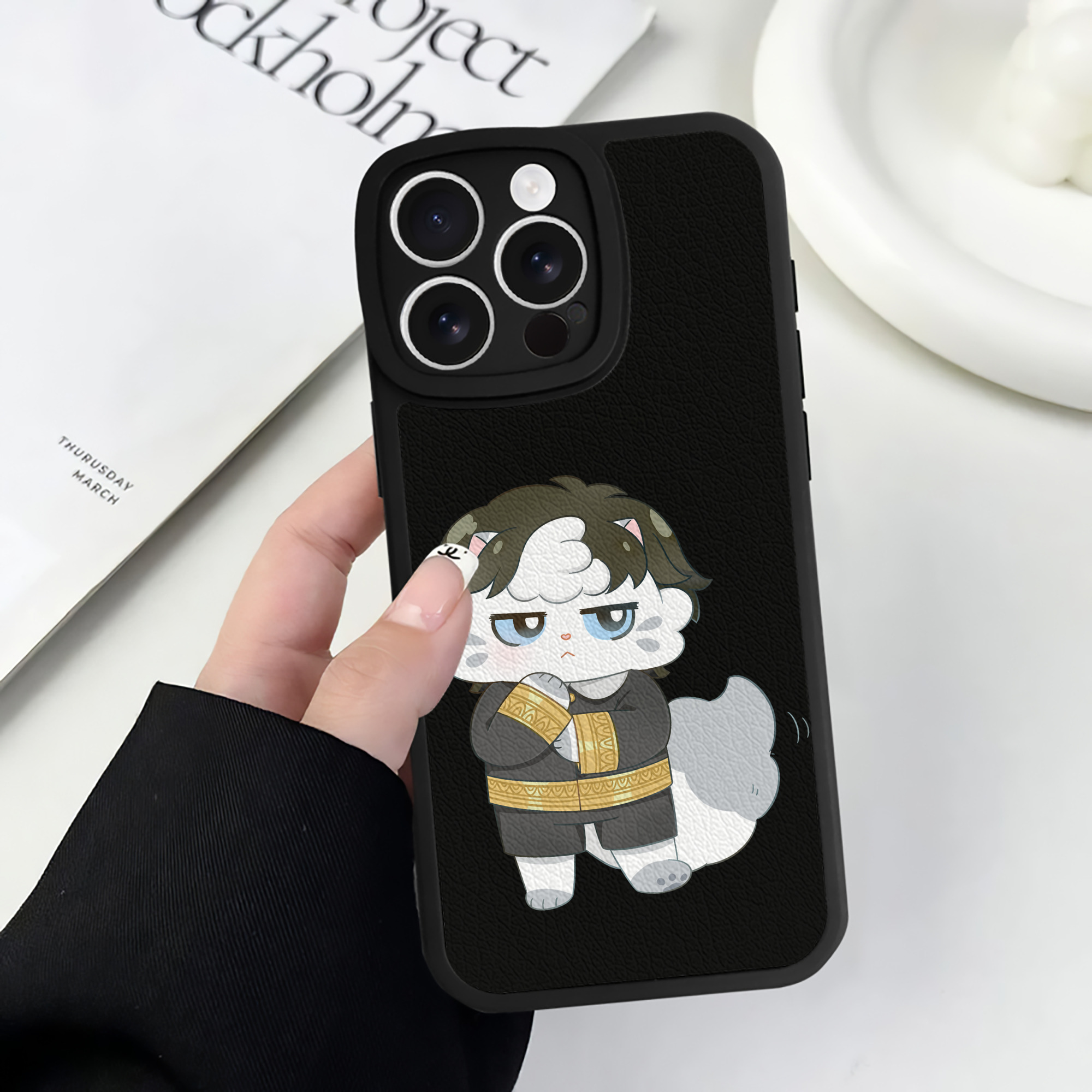 （画像用） SPY×FAMILY间谍家家酒 【iPhone 16シリーズ対応】シリコンスマホケース（レザー調） 材質：シリコン